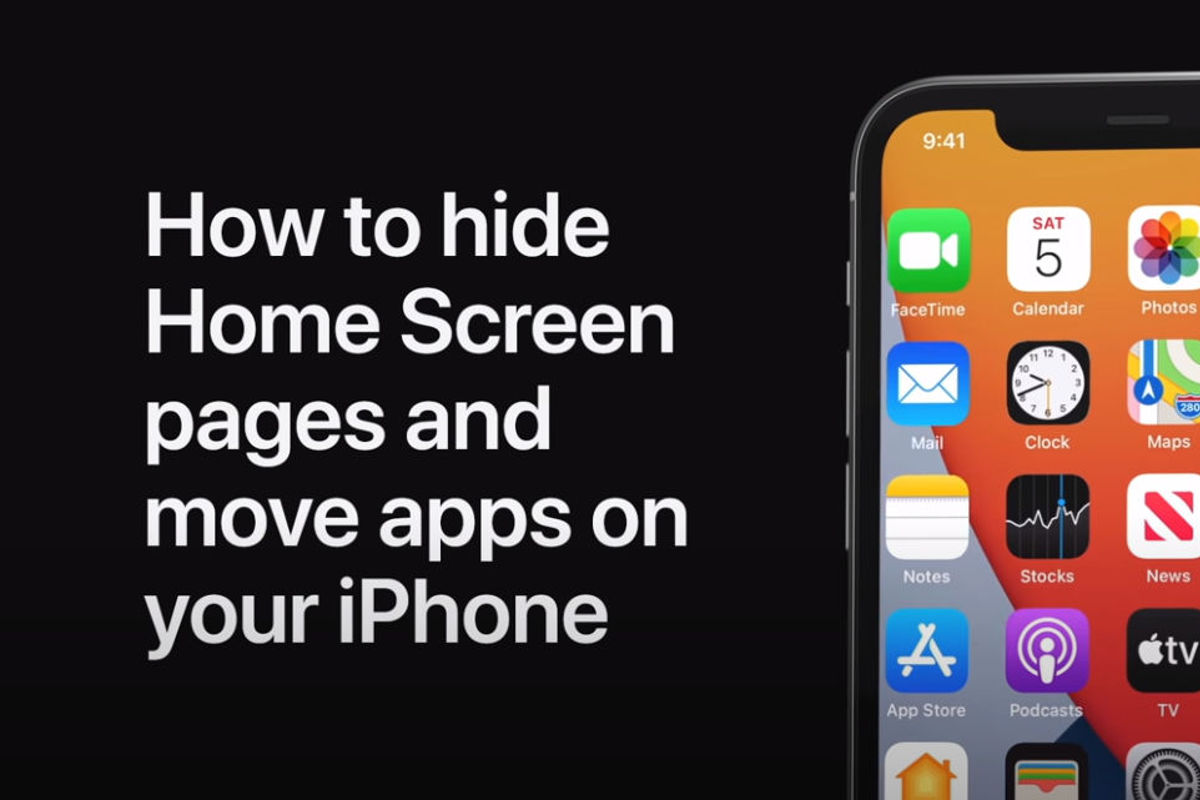 How to hide Home Screen pages and move apps on your iPhone
