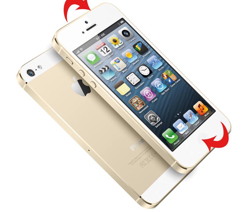 Take a screenshot on your iPhone